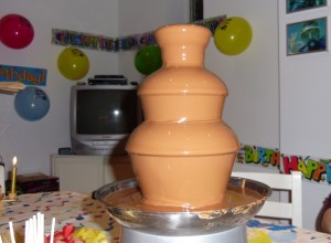 Chocolate fountain